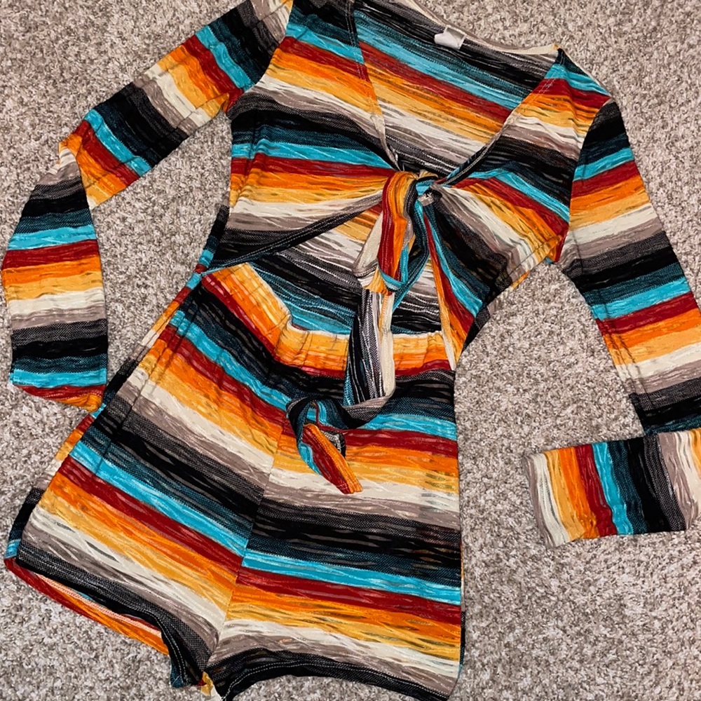 Long sleeve romper